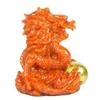 933.4ct Wonderful Orange Ceylon Sapphire Dragon Figure (GEM-10163)