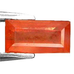 1.35ct  Baguette Cut Padparascha Sapphire Nigeria (GEM-10185)