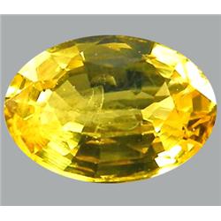 1.01ct   Beautiful Yellow Sapphire Oval VVS (GEM-9049)
