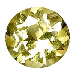 1.22ct Top VVS AAA Round Yellow Beryl Tanzania (GEM-9529)
