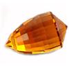 21ct FLAWLESS Briolette Reddish Orange Citrine (GEM-9815A)
