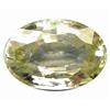1.30ct VVS Sparkling Oval White Green Natural Zircon (GEM-9859)