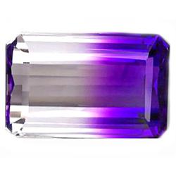 22.10ct FLAWLESS  Classic  Emerald Bi Color Ametrine (GEM-9967)