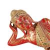 Reclining Buddha Hand Carved of Monkey Pod (CLB-239)