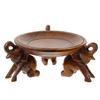 Teak Footed Elephant Serving Tray (DEC-056)