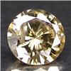0.1ct. Beautiful Sparkling Natural Color Diamond Round Cut (GMR-0150)