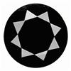 2.44ct Dazzling Rarest Natural Jet Black Diamond Round (GEM-10273)