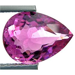 2.07ct Stunning Natural Pink Elbaite Tourmaline Pear VS (GEM-10277)