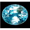 1.62ct Top AAA Oval Cut Blue Green Zircon VVS (GEM-10320)