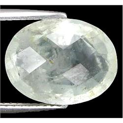 5.25ct Oval Cut  Light Blue Green Aquamarine VS (GEM-10327)