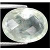 5.25ct Oval Cut  Light Blue Green Aquamarine VS (GEM-10327)