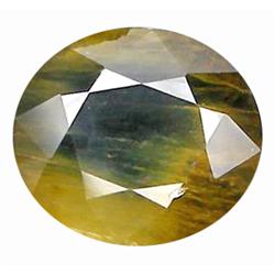 6.12ct Oval Cut Top AAA Bi - Color Sapphire (GEM-10346)