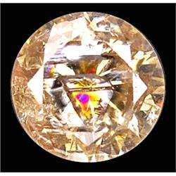 0.09ct Round Cut Unheated Fancy Diamond (GEM-10347)