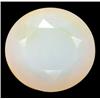 99.12ct Oval Cut Top AAA White Yellow Opal (GEM-10358)