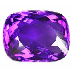 58.15ct Superb Top Purple Cushion Cut Amethyst FLAWLESS (GEM-10413)