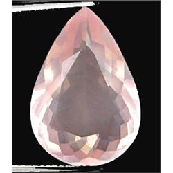 15.49ct Pear Top AAA Sweet Pink Quartz VVS (GEM-10426)