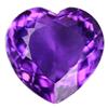 6.55ct Luxurious Heart Cut Purple Amethyst Uruquay Gem FLAWLESS (GEM-10492)