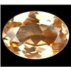 5.25ct  Fabulous Oval Cut Brownish Orange Topaz VVS (GEM-10508)