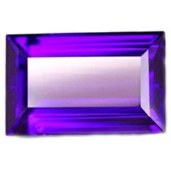 70.50ct Superb Top Purple Baguette Cut Amethyst  FLAWLESS (GEM-10517)