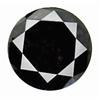 1.75ct Dazzling Rarest Natural Jet Black Diamond Round (GEM-10532A)