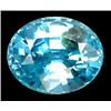 1.22ct Top AAA Oval Cut Blue Green Zircon VVS (GEM-10553)