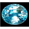1.49ct Top AAA Oval Cut Blue Green Zircon VVS (GEM-10575)