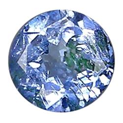 0.44ct Round Cut Top AAA Blue Natural Tanzanite (GEM-10576)