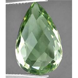 12.45Ct Luxury Pear Checkerboard  Green Amethyst FLAWLESS (GEM-10586)