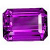 31.65 ct  Perfect Octagon Purple Amethyst FLAWLESS (GEM-10595)