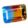 Image 1 : 21.75 ct  Interesting Octagon Bi Color Citrine FLAWLESS (GEM-10608)