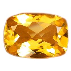 5.60 ct  Grand Cushion Yellow Citrine FLAWLESS (GEM-10619)