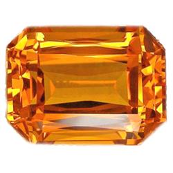 20.80 ct  Astonishing Octagon Madeira Citrine FLAWLESS (GEM-10621)