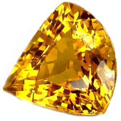 47.65 ct  Nice Fancy Golden Yellow Citrine FLAWLESS (GEM-10624)