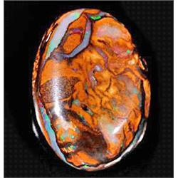 3.96ct Attractive Yowah Pattern Genuine Boulder Opal (GEM-10643)