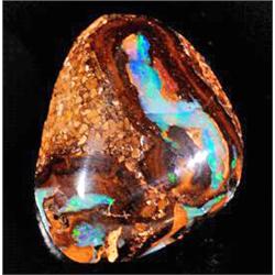 2.53ct Flecks Of Green Interesting Yowah Boulder Opal (GEM-10645)