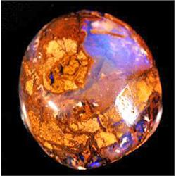 7.93ct Violet-Pink Crystal Core Yowah Nut Boulder Opal (GEM-10647)