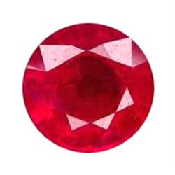 2.15ct Top Blood Red Ruby Round Cut AAA (GEM-10675B)