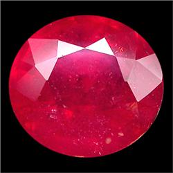 5.63ct Ravishing AAA Blood Red Ruby Madagascar Oval (GEM-10682)