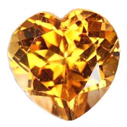 4.95ct Matching Heart Cut Imperial Natural Topaz Brazil VS (GEM-10726)