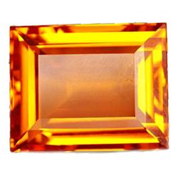 49.1ct Astounding Golden Yellow Baguette Cut Citrine FLAWLESS (GEM-10730)