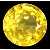 1.35ct Wonderful AAA Yellow Round Natural Sapphire Gem VS (GEM-10733)