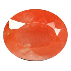 2.65ct Matching Oval Cut Copper Orange Natural Andesine VS (GEM-10736)