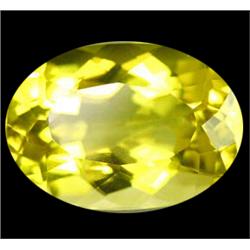 6.80ct  Amazing AAA Yellow Oval Cut Citrine VVS (GEM-10751)