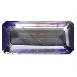 3.60ct Octagon Cut  Natural Top Tanzanite Hue Iolite VS (GEM-10766)