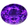 19.25ct  Gorgeous Top Purple Oval Cut Natural Amethyst FLAWLESS (GEM-10768)