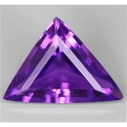 4.40ct Charming Top Purple Triangle Cut Amethyst FLAWLESS (GEM-10770)