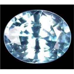 0.93ct  Excellent Sea Foam Blue Zircon  VS (GEM-10790)