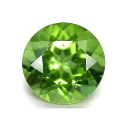 0.99ct  Ultimate Green Peridot Round Mozambique VS (GEM-10828)