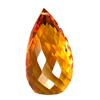23.24ct  Top Gem Briolette Golden Yellow Citrine VVS (GEM-10850)