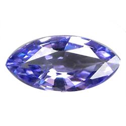 0.27ct Marquise Violetish Blue Tanzanite Block D AAA FLAWLESS (GEM-10869)